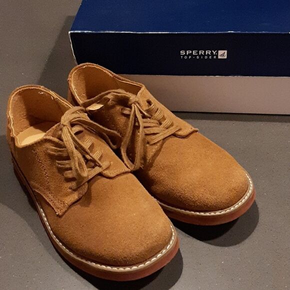 Sperry Top-Sider Caspian Tan Shoes - Picture 1 of 9